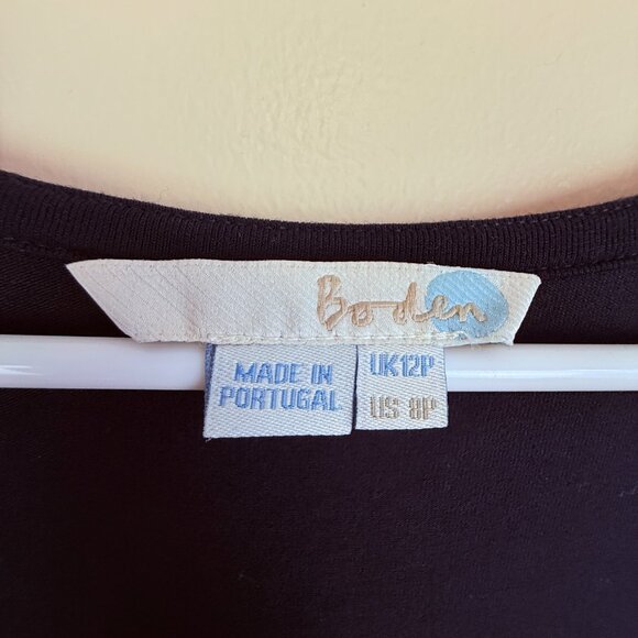 Boden Jersey Maxi Dress – Black, US 8P (UK 12P) - Picture 4 of 9